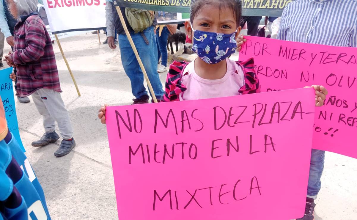 Exigen justicia y garantías a los derechos de las niñeces a 4 años del desplazamiento de familias de Atatlahuca, Oaxaca