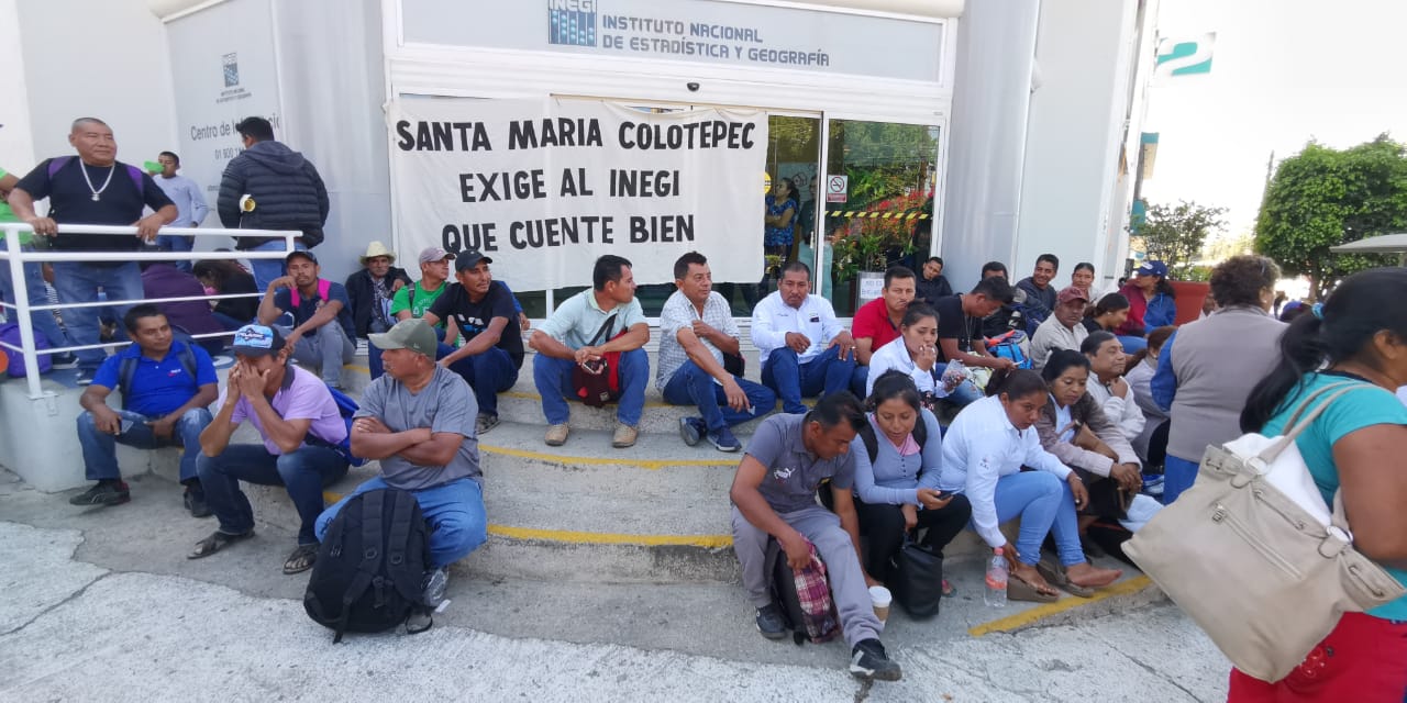 “Que nos cuenten bien”, exige Santa María Colotepec al INEGI