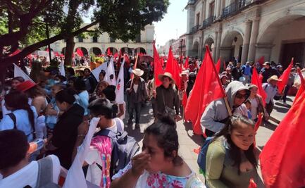 “Sólo usaron al pueblo para llegar al poder”. Protestan organizaciones contra gobierno de Oaxaca
