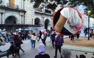 Denuncian violencia contra comerciantes triquis en Oaxaca durante 8M; policía los detuvo por presuntamente participar en movilización