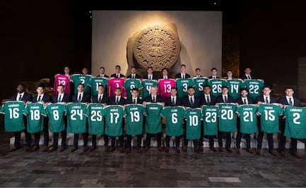 La Selección Mexicana se tomó la foto oficial de la Copa del Mundo en el Museo de Antropología 
