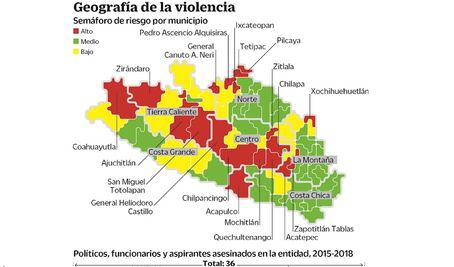 En Guerrero, distribuyen mapa de riesgos a los candidatos locales