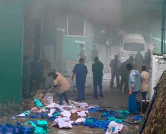 Se registra conato de incendio en hospital del IMSS en Tuxtepec; sólo hay daños materiales