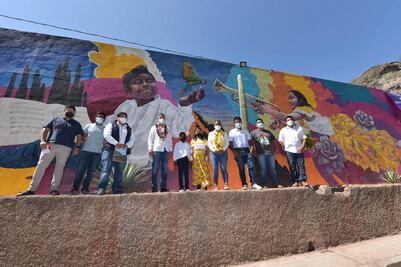 Inaugura gobernador de Oaxaca Festival Mural en la Cañada; el tema, biosfera de Tehuacán- Cuicatlán