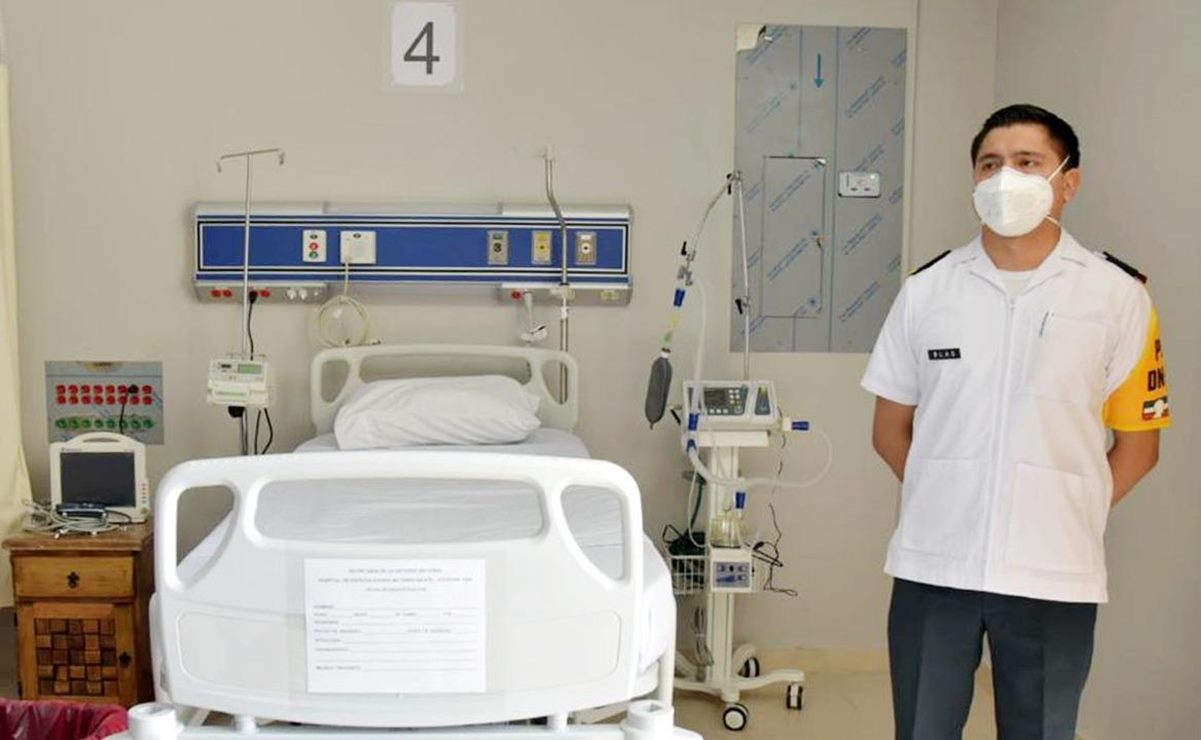 Por aumento de casos de Covid-19 en Juchitán, aumentan a 42 las camas de hospital Insabi