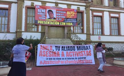 Protesta FPR afuera de la Fiscalía; cuestionan método para investigar asesinato de su líder