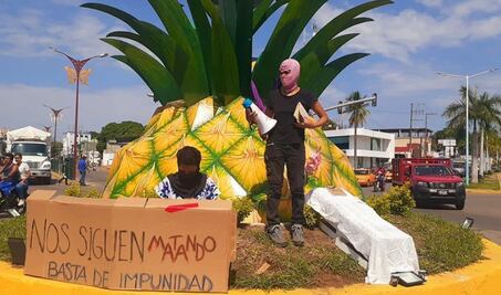 Fosa localizada en Tuxtepec contenía dos cuerpos, uno de mujer, aún sin identificar: Fiscalía