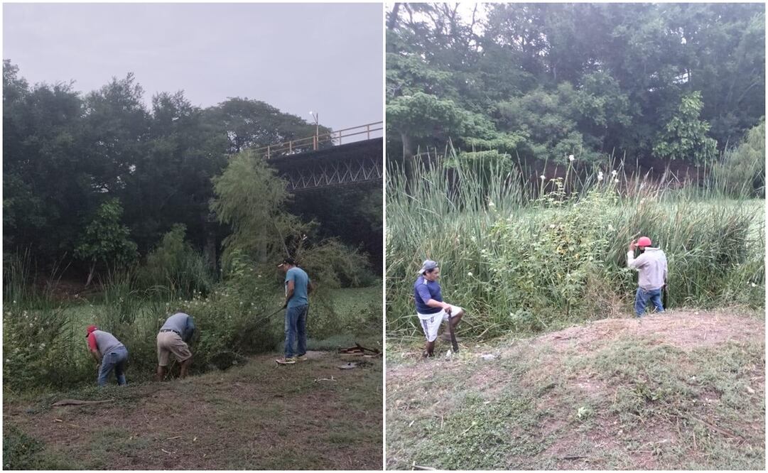 Corredor Interoceánico invertirá 500 mdp en desazolve de 100 km del río Las Nutrias del Istmo de Oaxaca. Fotos: Especiales