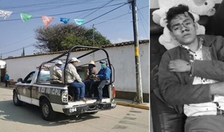 Policías de Huitzo entregaron esposado a Diego; apareció asesinado  a golpes