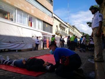 Desalojan 700 edificios por megasimulacro del 19-S