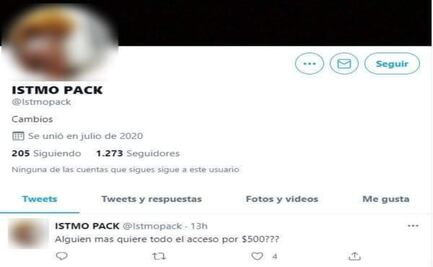 Detectan en Oaxaca cuenta de Twitter que vendía “packs” de 400 mujeres del Istmo de Tehuantepec