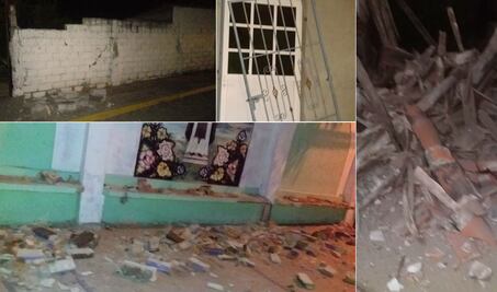 Sismos dejan daños en viviendas y edificios públicos de al menos 5 municipios de Oaxaca