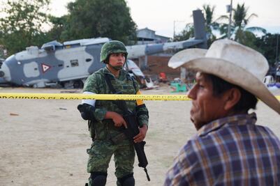Dan de alta a cinco lesionados por desplome de helicóptero