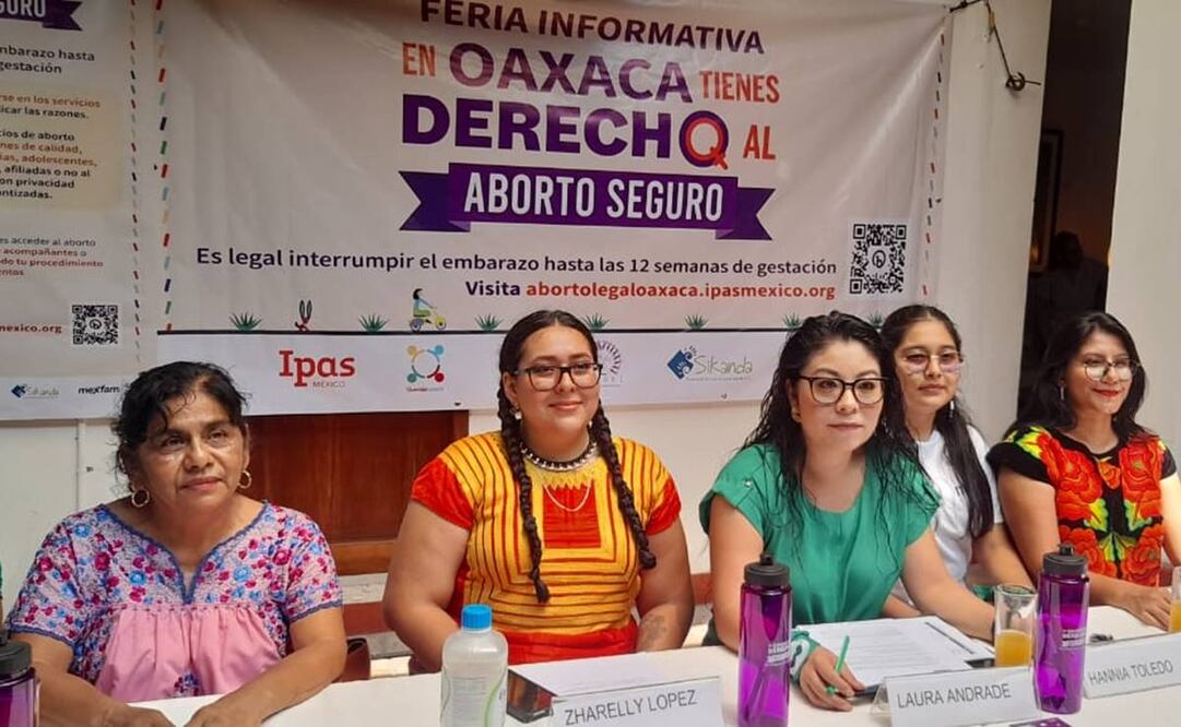 Con feria en Juchitán, acercan información sobre aborto seguro a mujeres del Istmo de Oaxaca. Foto: Especial