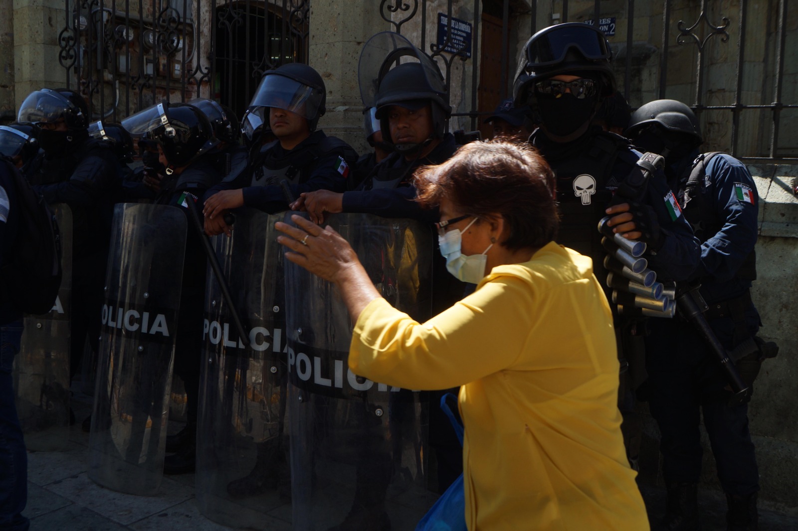 Indagan en Oaxaca al menos 12 violaciones a derechos humanos en 100 primeros días de Jara. Foto: Edwin Hernández