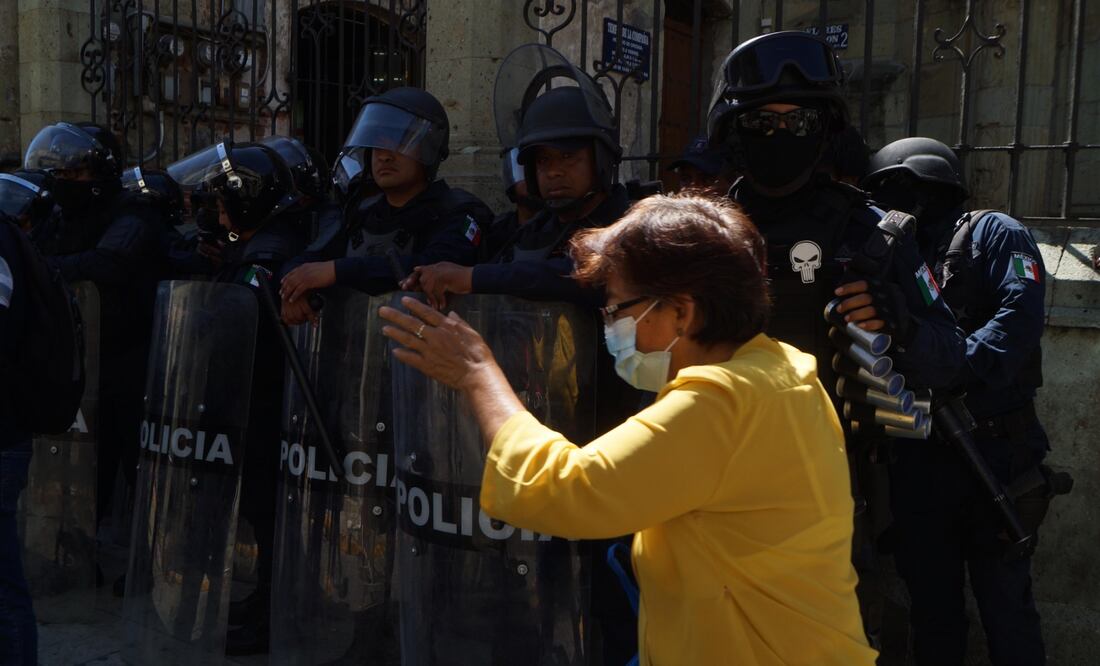 Indagan en Oaxaca al menos 12 violaciones a derechos humanos en 100 primeros días de Jara. Foto: Edwin Hernández