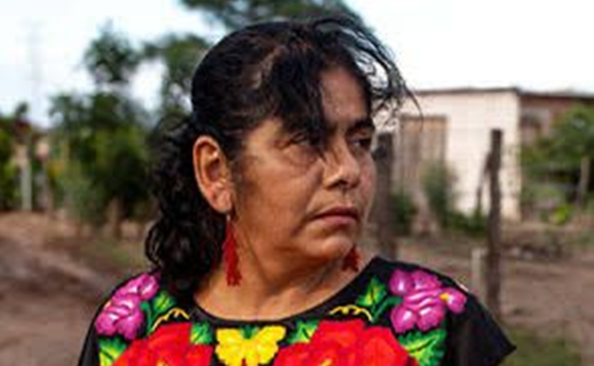 “Temo por mi vida”, dice la defensora indígena Silvia Pérez a un año de su desplazamiento forzoso en Oaxaca. Foto: Archivo
