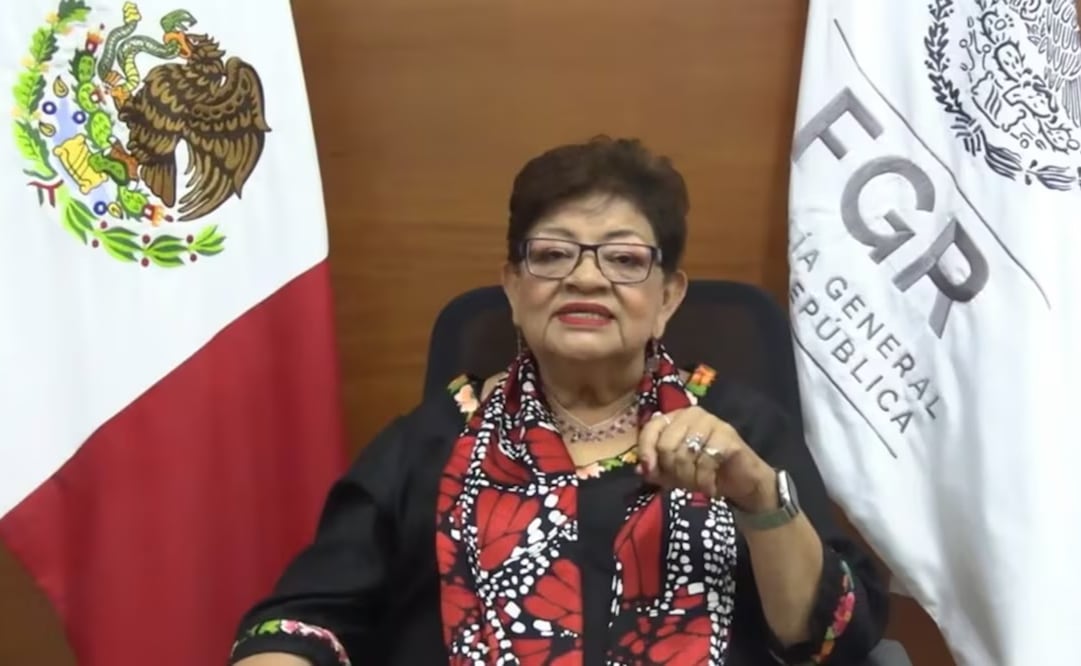 Ernestina Godoy habla sobre el Tren Interoceánico. Foto: Captura e video