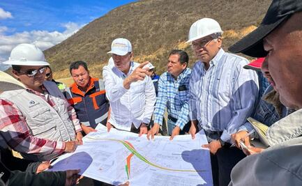 Tras reiniciar obras de carretera Oaxaca-Puerto Escondido, supervisan avances