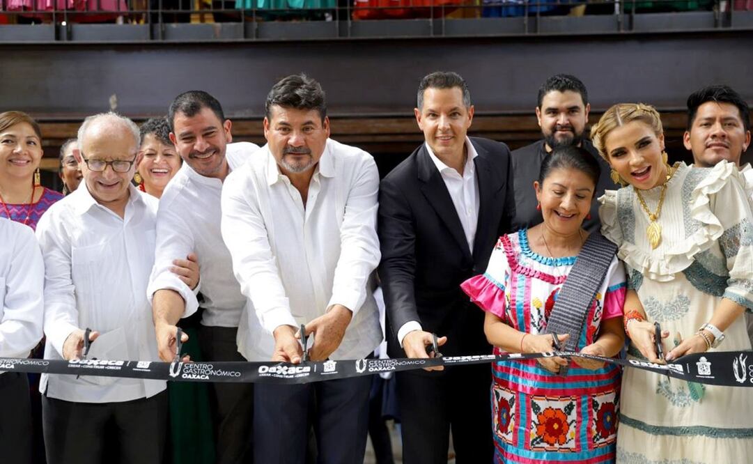 Inaugura Murat el nuevo Centro Gastronómico de Oaxaca; esperan derrama anual de 50 mdp. Fotos: Especiales