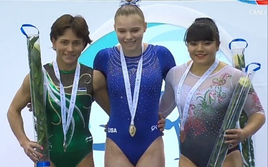 Alexa Moreno, bronce en Copa del Mundo de Bakú