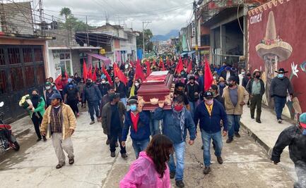 Despiden a líder del FPR en la Sierra Sur; exigen renuncia de funcionarios tras su asesinato