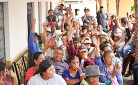 Tres comunidades aprueban construcción del acueducto de la presa Mujer Solteca