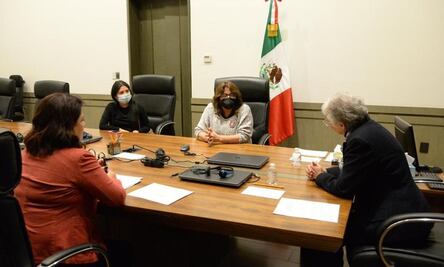 Tras denuncia en mañanera de AMLO, Sanchéz Cordero recibe a Soledad Jarquín, quien exige justicia por feminicidio de Sol