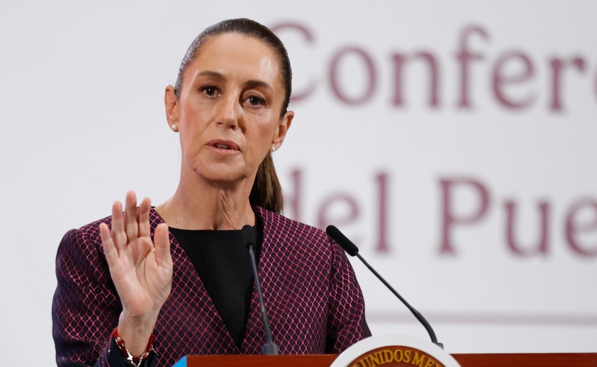 Sheinbaum reconoce que llamó a movilizarse en Los Ángeles, pero por remesas; “hay que tener la cabeza fría”, dice