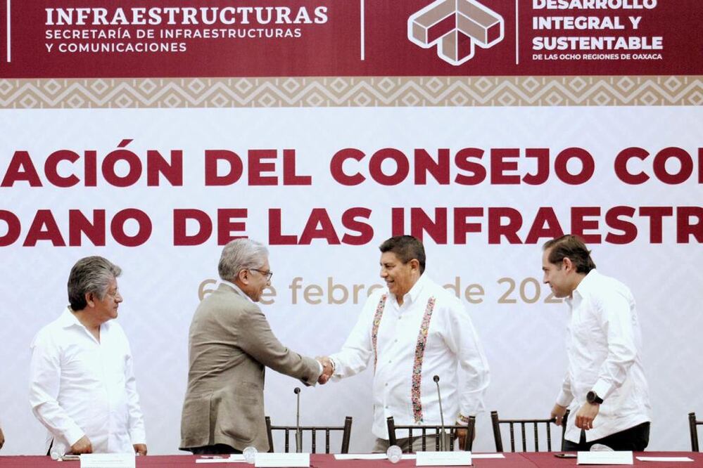 Instalan en Oaxaca Consejo Consultivo Ciudadano de las Infraestructuras. Foto: Gobierno de Oaxaca