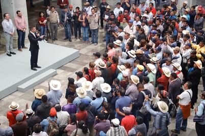Comunidades triquis entregan pliego petitorio a gobierno de Oaxaca