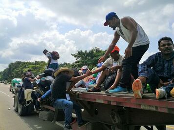 Observatorio advierte problemas de seguridad por caravanas de migrantes en México