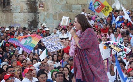 “Salomón está perdido”, crítica Xóchitl Gálvez por inseguridad e intento de privatizar ejidos en Oaxaca