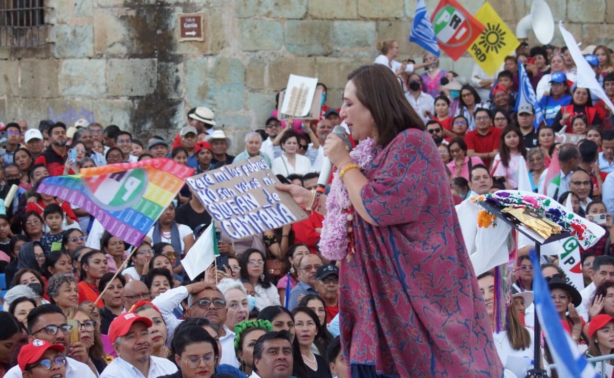 “Salomón está perdido”, crítica Xóchitl Gálvez por inseguridad e intento de privatizar ejidos en Oaxaca