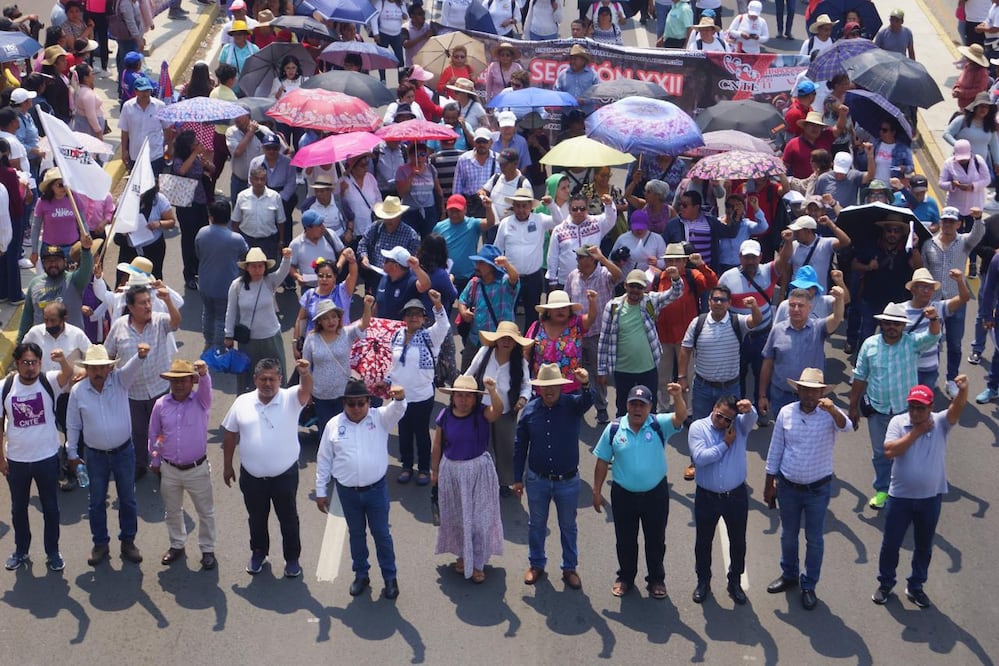 Acusan que suman más de 300 maestros de la Sección 22 desaparecidos en Oaxaca desde los 80. Foto: Edwin Hernández