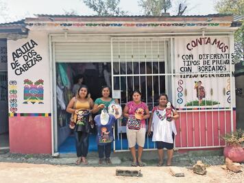 Muñecas artesanales, las embajadoras de Ojitlán