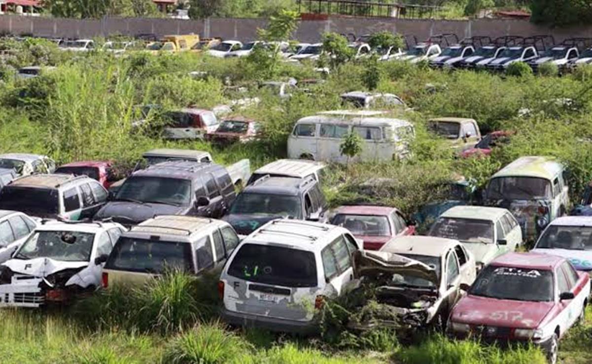 Detienen a 2 exfuncionarios de Oaxaca de Juárez por sustracción de más de 700 autos de un corralón. Foto: Archivo