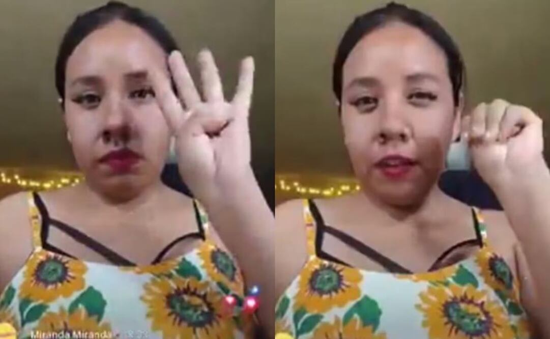 ¿Qué significa la seña de auxilio que hizo mujer de Oaxaca durante transmisión en vivo?. Foto: Especial