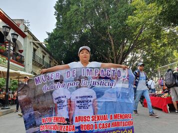 Violencia incesante mueve a ciudadana a manifestarse