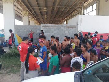 Caravana “Jesucristo” llega a Juchitán, Oaxaca con 2 mil 485 migrantes; piden paso libre hacia EU