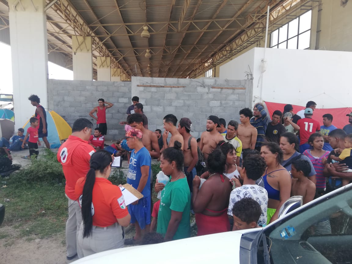 Caravana “Jesucristo” llega a Juchitán, Oaxaca con 2 mil 485 migrantes; piden paso libre hacia EU