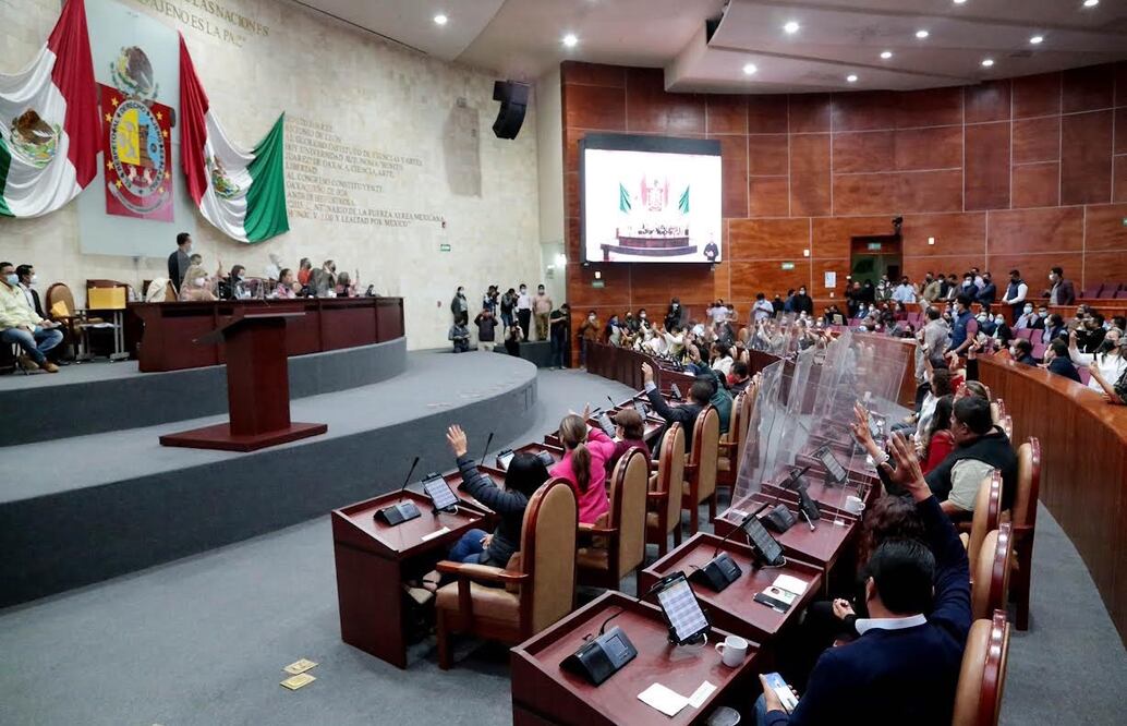 Aprueba Congreso de Oaxaca 8 mil mdp más en presupuesto para 2022, aumento de 11.4% respecto a 2021. Foto: Congreso de Oaxaca