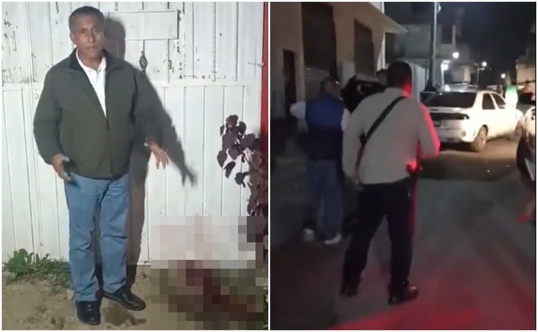 Candidato a la presidencia municipal de Huautla, Oaxaca, denuncia intento de secuestro. Fotos: Capturas de video