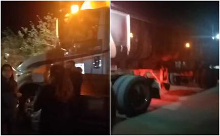 Retienen a góndola con desechos de la ciudad de Oaxaca en Rojas de Cuauhtémoc; acusan riesgo sanitario