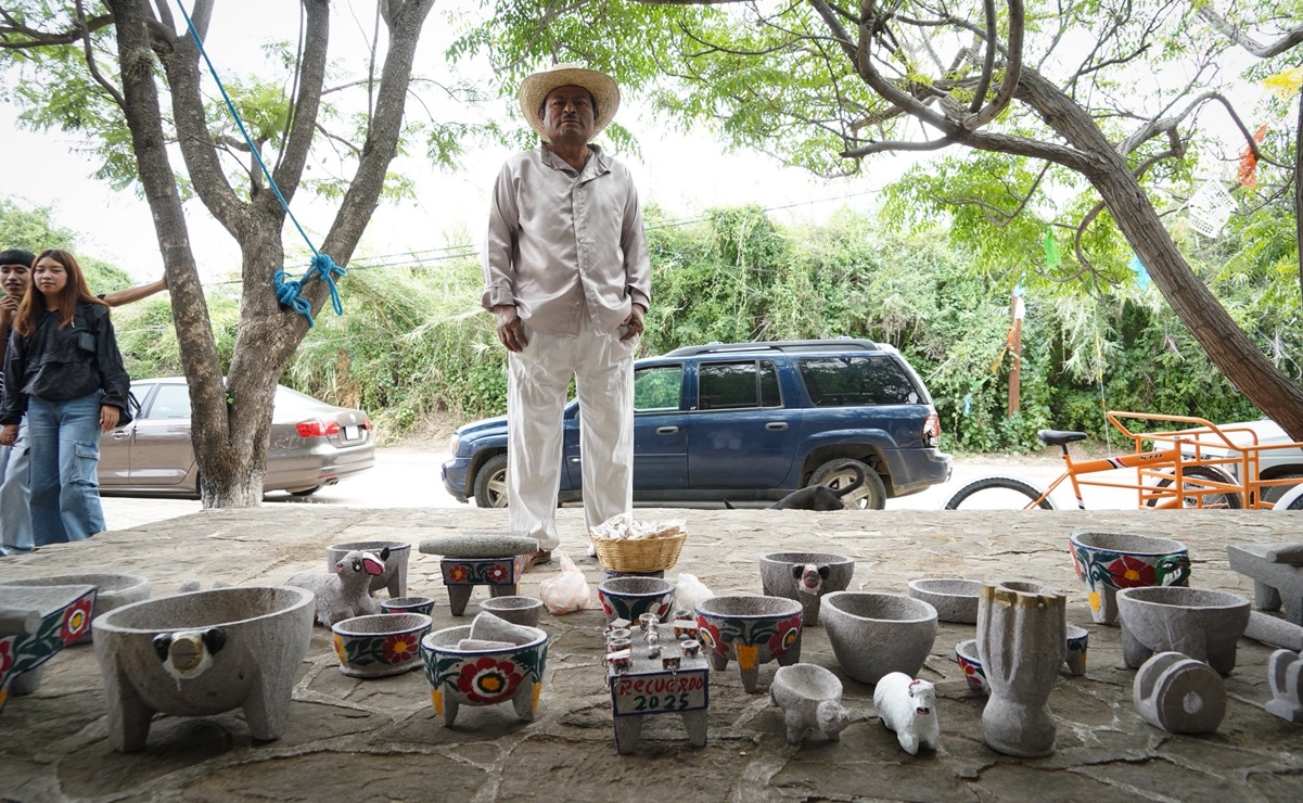 Este es el pueblito de Oaxaca donde se elaboran los más lindos molcajetes 