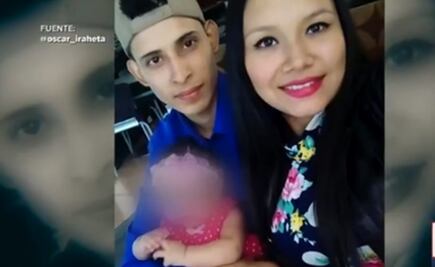 "¿Dónde está mi esposo?" , gritaba mujer de migrante ahogado con su bebé en el Río Bravo