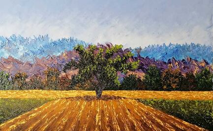 Pintor ñu’u savi expondrá los paisajes de la Mixteca de Oaxaca en el Museo del Louvre, en París