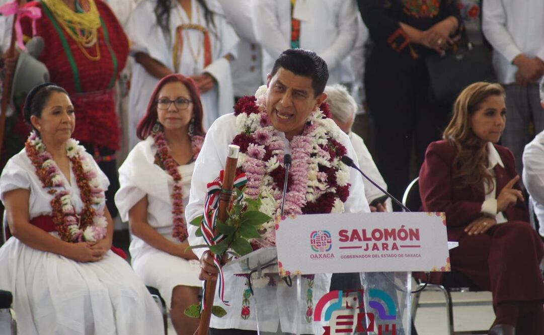 Con miles de asistentes, celebra Salomón Jara la “primavera oaxaqueña” en el Auditorio Guelaguetza. Foto: Edwin Hernández