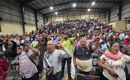 Sección 22 del SNTE se suma a paro laboral nacional y plantón en la Ciudad de México