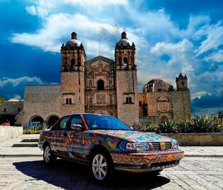 Lanzan homenaje a Oaxaca y a Tsuru con un modelo última edición tuneado de alebrije